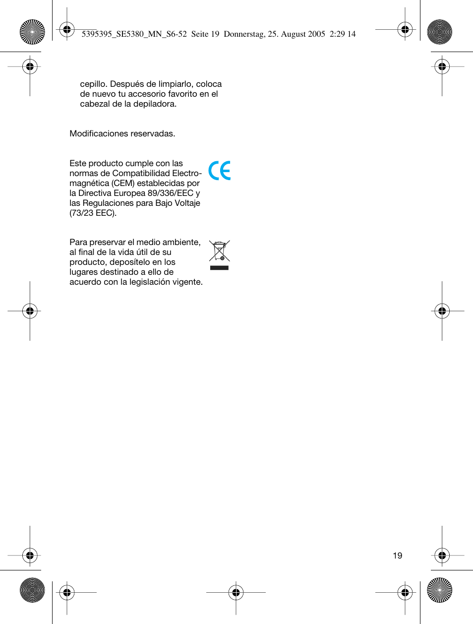 Braun SILK-??PI X'ELLE 5380 User Manual | Page 18 / 51