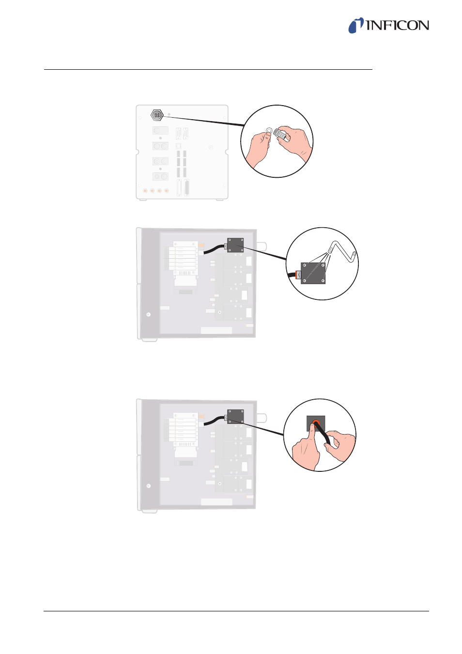 4 replacing the venturi pump | INFICON Sensistor ILS500 Leak Detection System User Manual | Page 79 / 107