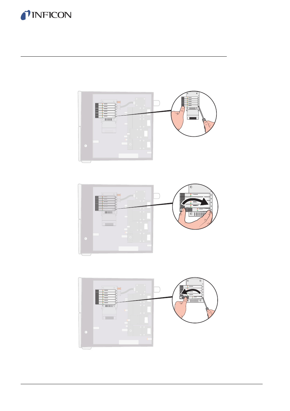 6 replacing pilot valves | INFICON Sensistor ILS500 Leak Detection System User Manual | Page 82 / 107