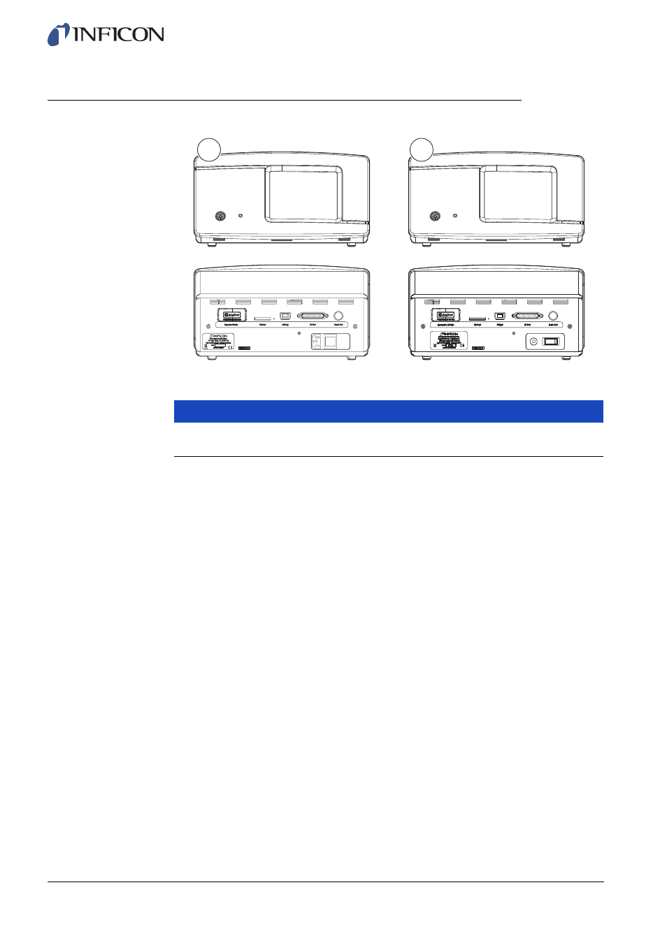 2 available models, Available models | INFICON Sensistor Sentrac Hydrogen Leak Detector User Manual | Page 10 / 86