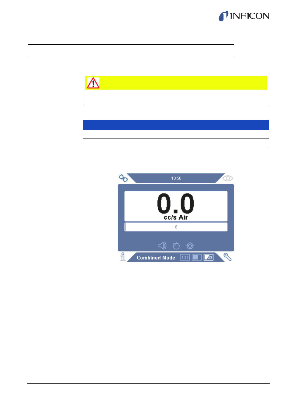 2 sensistor sentrac display, 1 menu navigation, Sensistor sentrac display | Menu navigation | INFICON Sensistor Sentrac Hydrogen Leak Detector User Manual | Page 29 / 86