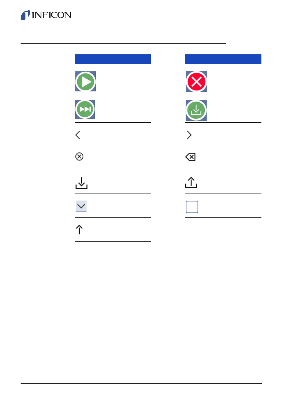 3 navigation and other buttons, Navigation and other buttons | INFICON Sensistor Sentrac Hydrogen Leak Detector User Manual | Page 32 / 86