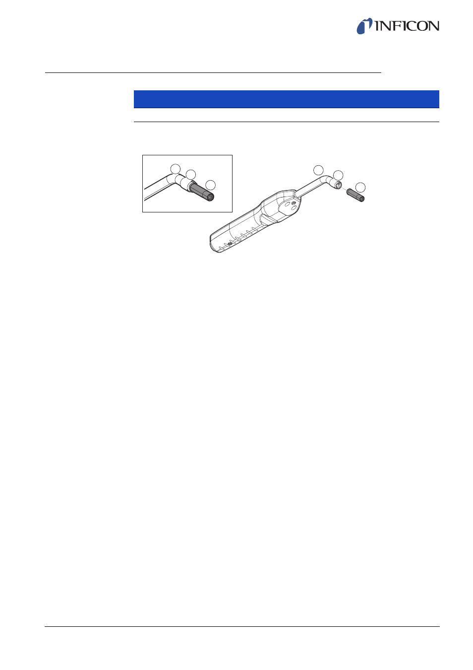 4 changing probe sensor, Assemble, Changing probe sensor | INFICON Sensistor Sentrac Hydrogen Leak Detector User Manual | Page 63 / 86