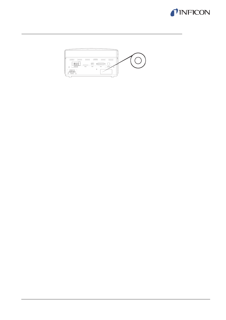 6 power input (portable model) | INFICON Sensistor Sentrac Hydrogen Leak Detector User Manual | Page 73 / 86