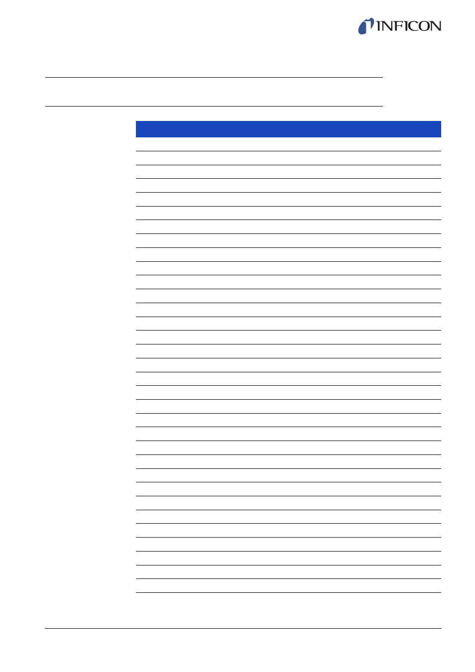 21 appendix, 1 parameter index, Appendix | Parameter index | INFICON Sensistor Sentrac Hydrogen Leak Detector User Manual | Page 83 / 86