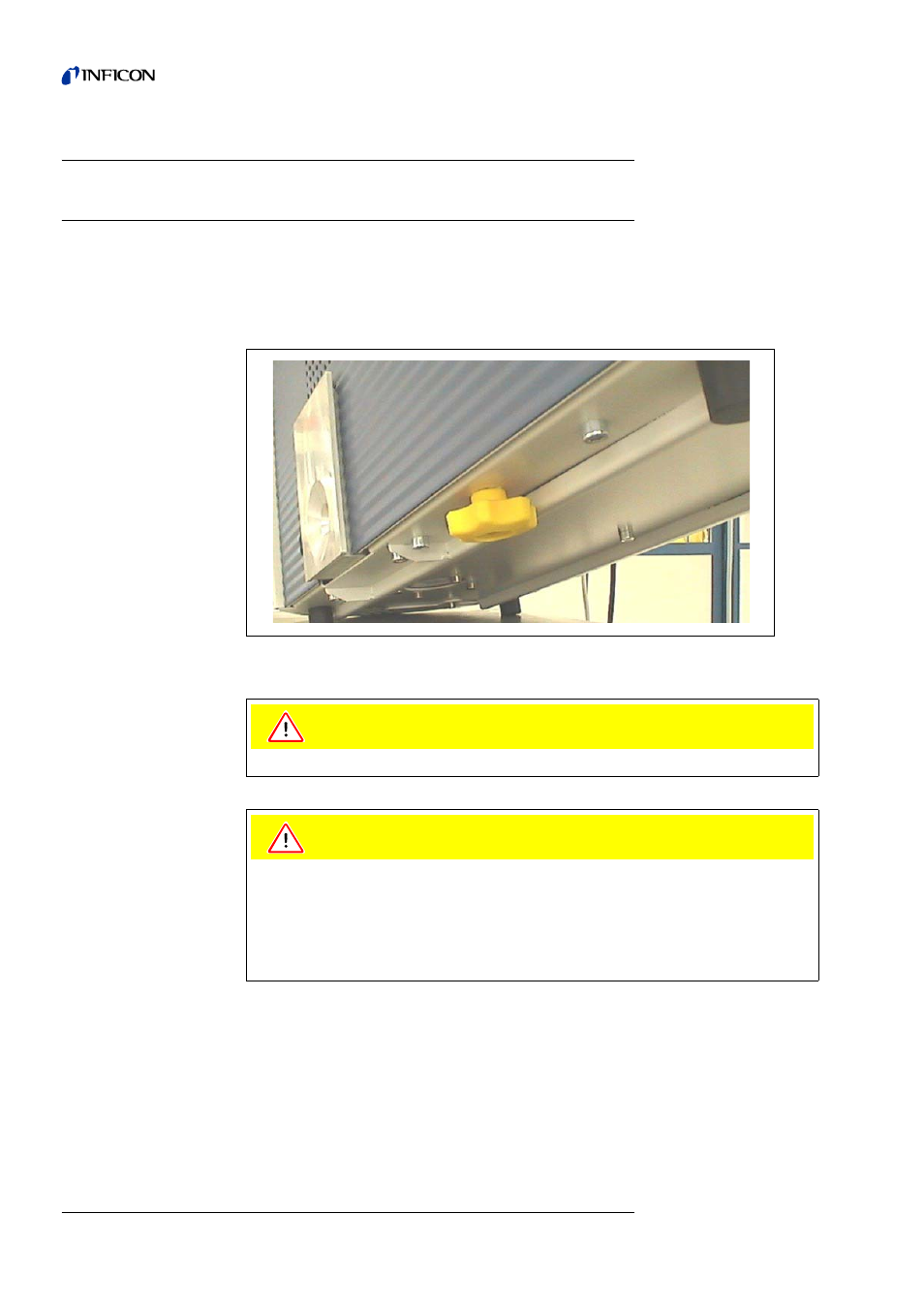 Installation 1-12, Set up, 6 installation | 1 set up, Caution | INFICON Protec P3000(XL) Helium Leak Detector User Manual | Page 22 / 132