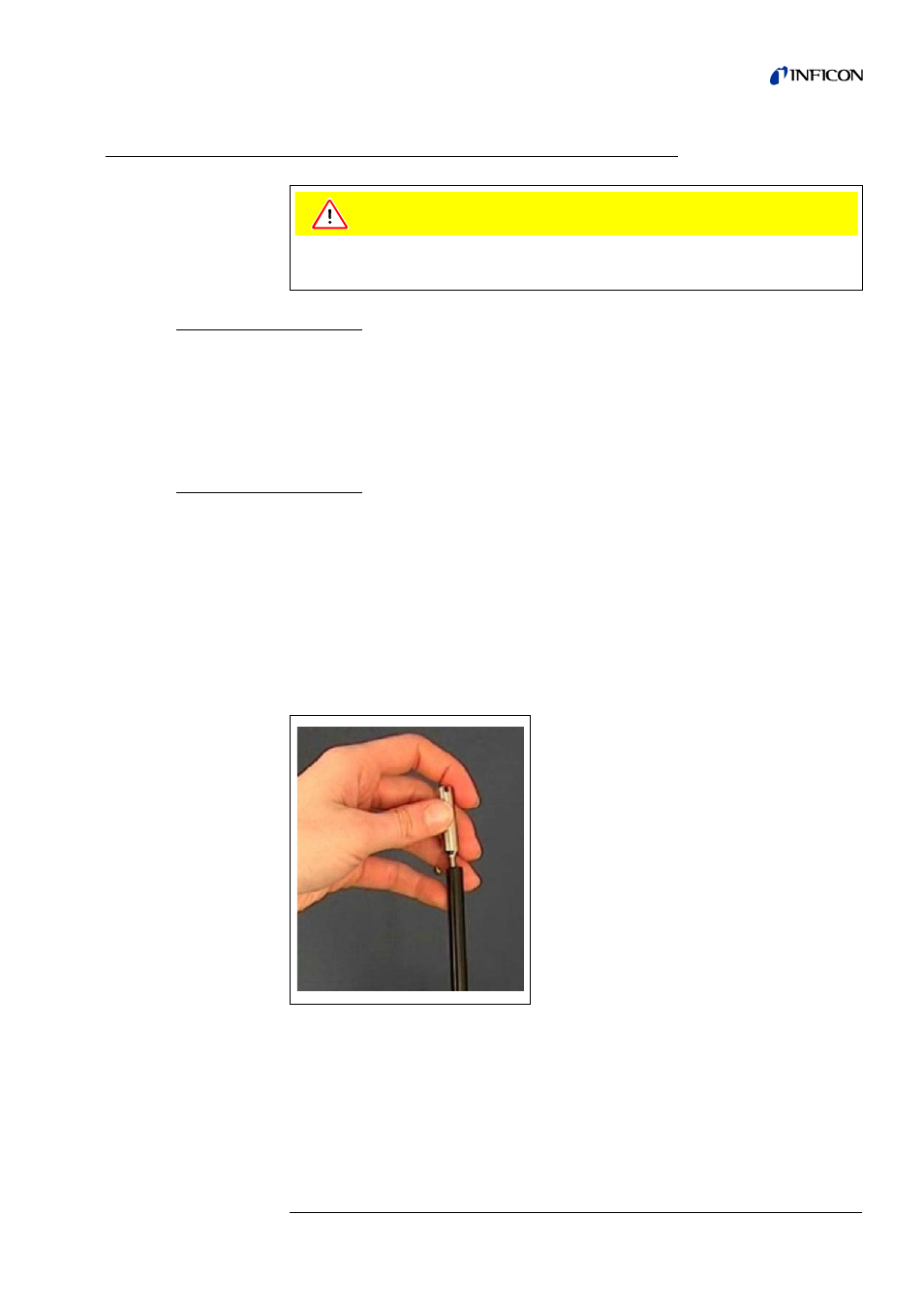 Mechanical connections, 2 mechanical connections, Caution | INFICON Protec P3000(XL) Helium Leak Detector User Manual | Page 23 / 132