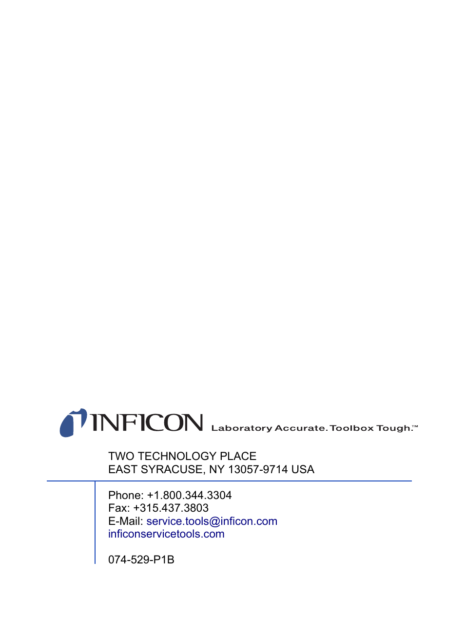INFICON GAS-Mate Combustible Gas Leak Detector User Manual | Page 12 / 12