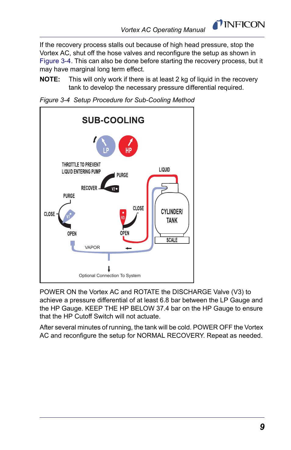 INFICON Vortex AC Refrigerant Recovery Machine 230V User Manual | Page 11 / 16