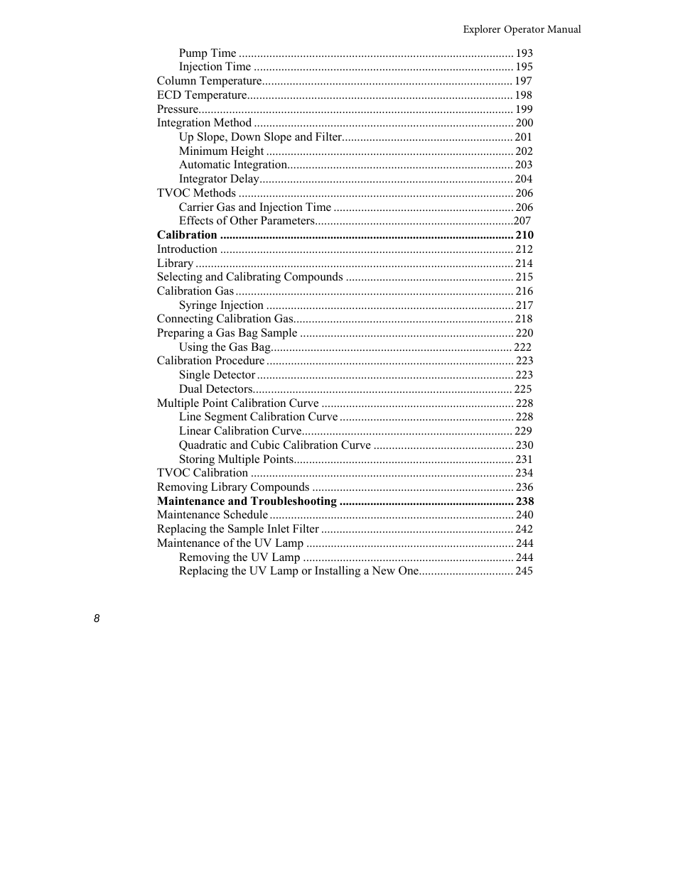 INFICON Explorer Portable Gas Chromatograph User Manual | Page 10 / 369