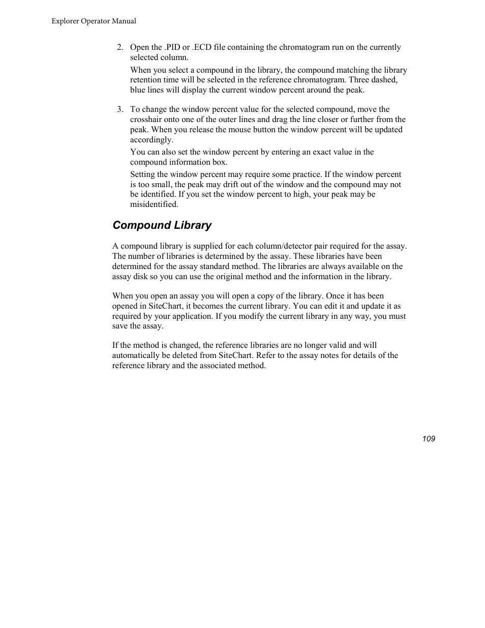 Compound library | INFICON Explorer Portable Gas Chromatograph User Manual | Page 111 / 369