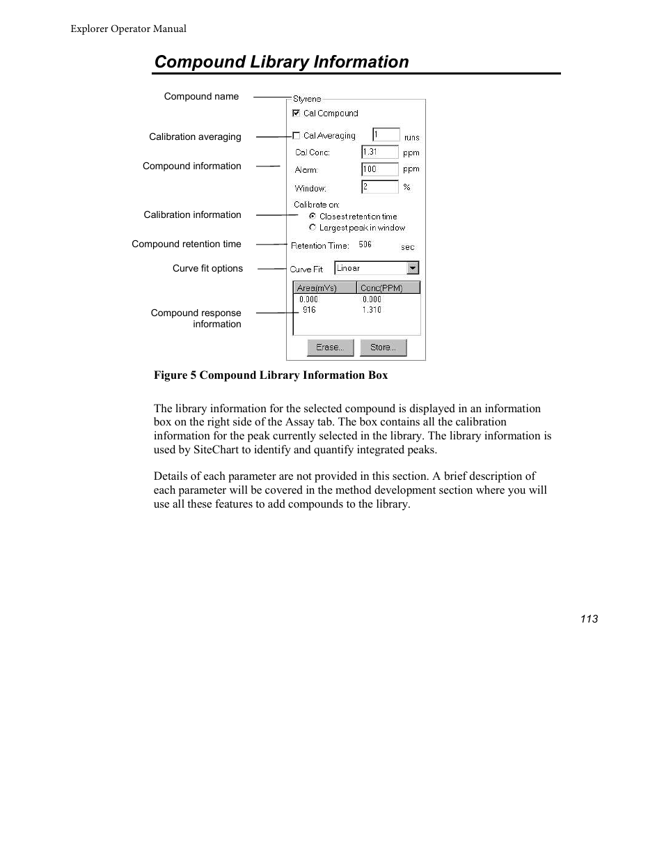 Compound library information | INFICON Explorer Portable Gas Chromatograph User Manual | Page 115 / 369