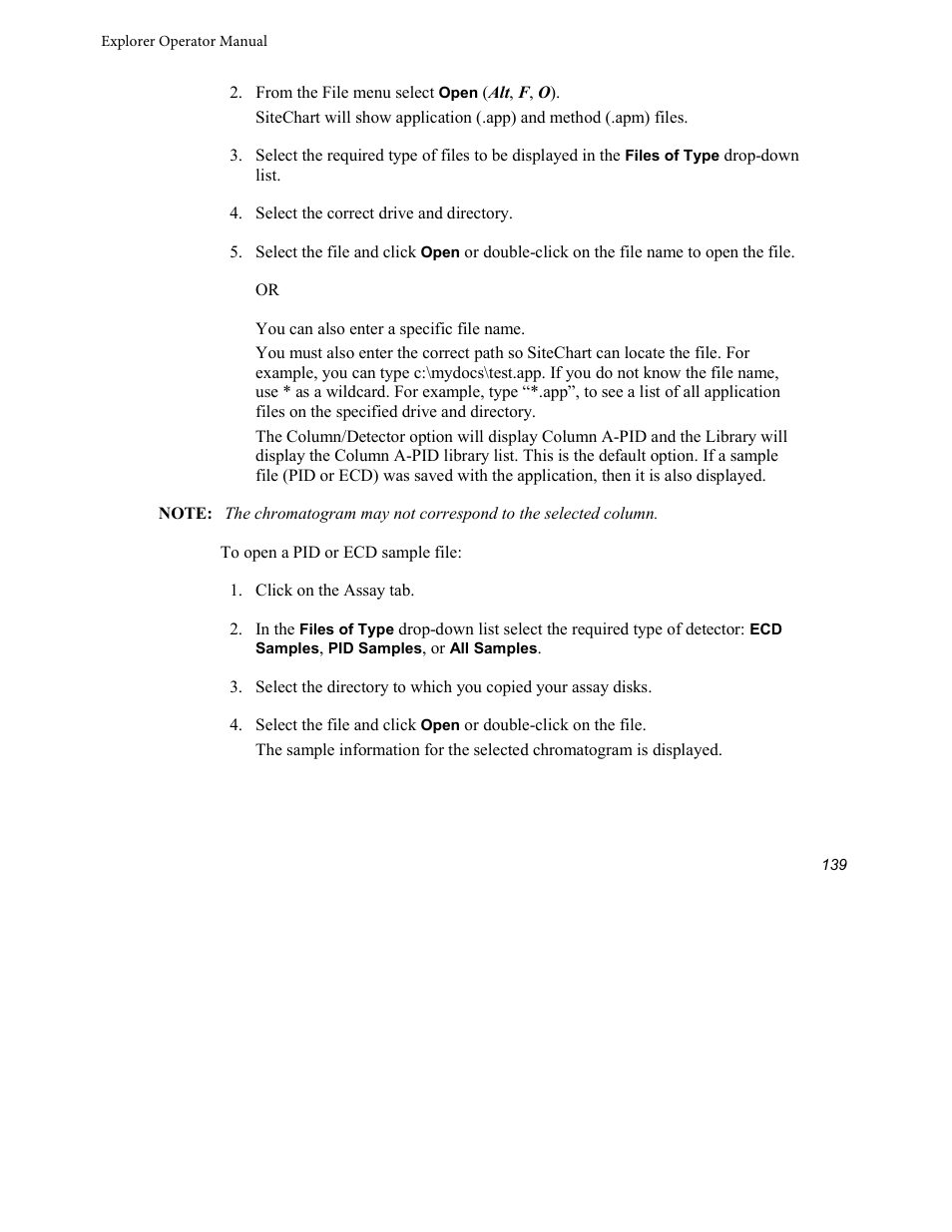 INFICON Explorer Portable Gas Chromatograph User Manual | Page 141 / 369