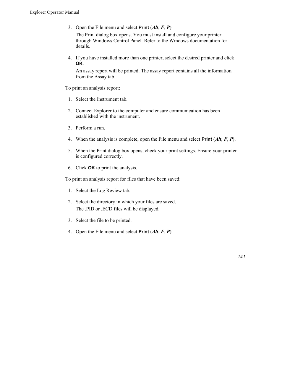 INFICON Explorer Portable Gas Chromatograph User Manual | Page 143 / 369