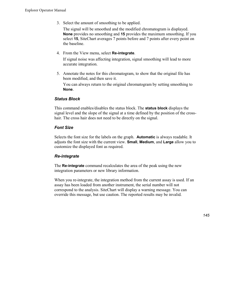 INFICON Explorer Portable Gas Chromatograph User Manual | Page 147 / 369