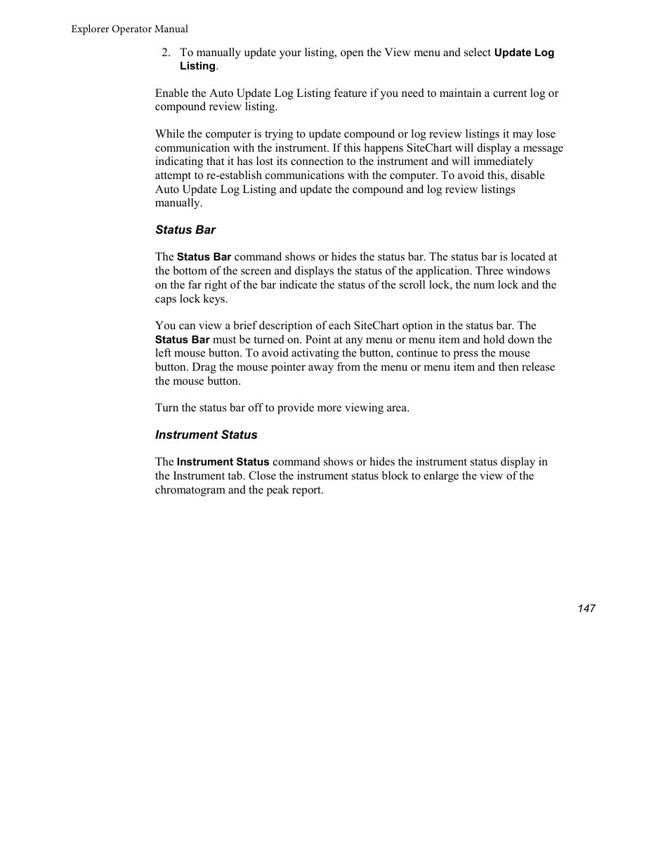 INFICON Explorer Portable Gas Chromatograph User Manual | Page 149 / 369