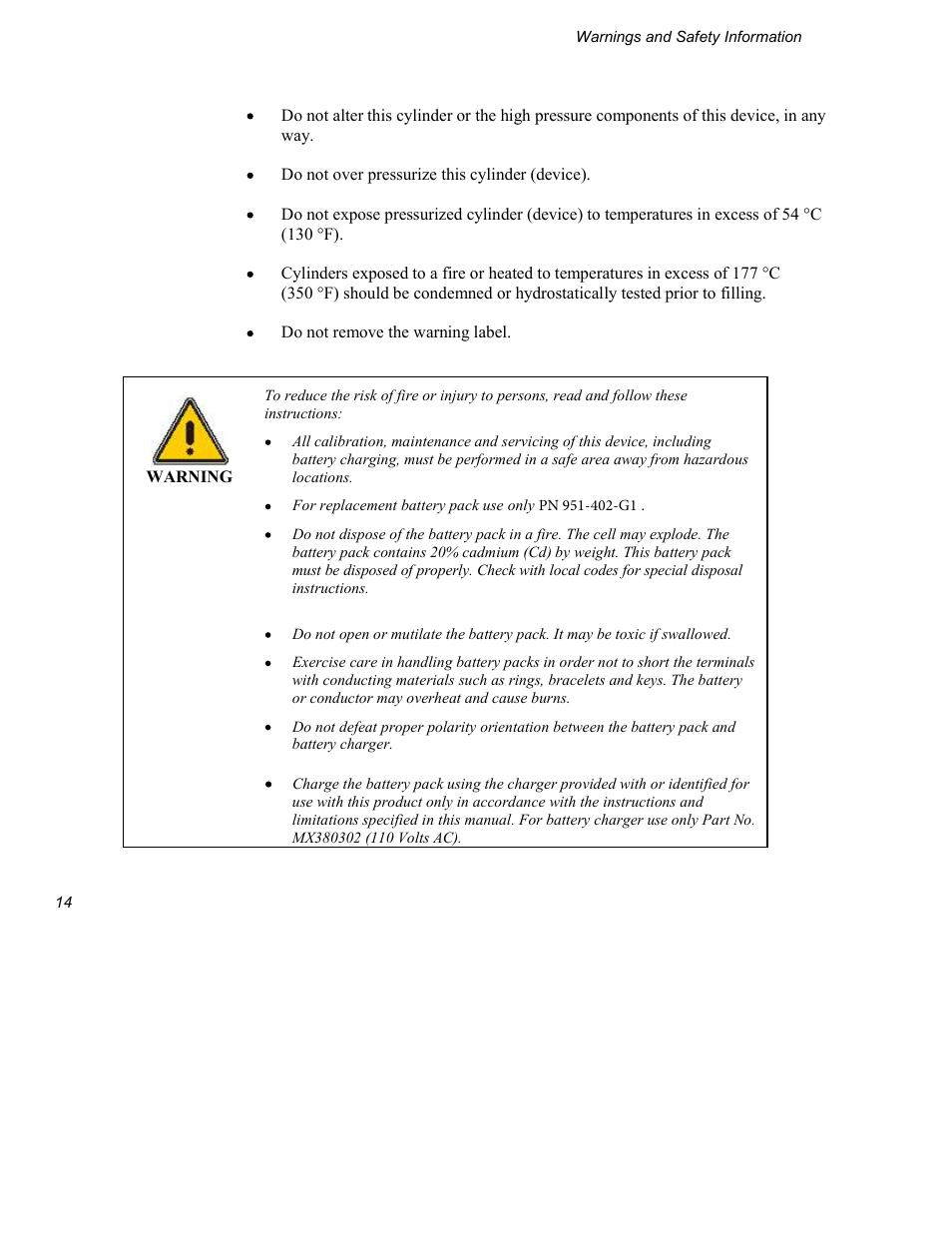 INFICON Explorer Portable Gas Chromatograph User Manual | Page 16 / 369