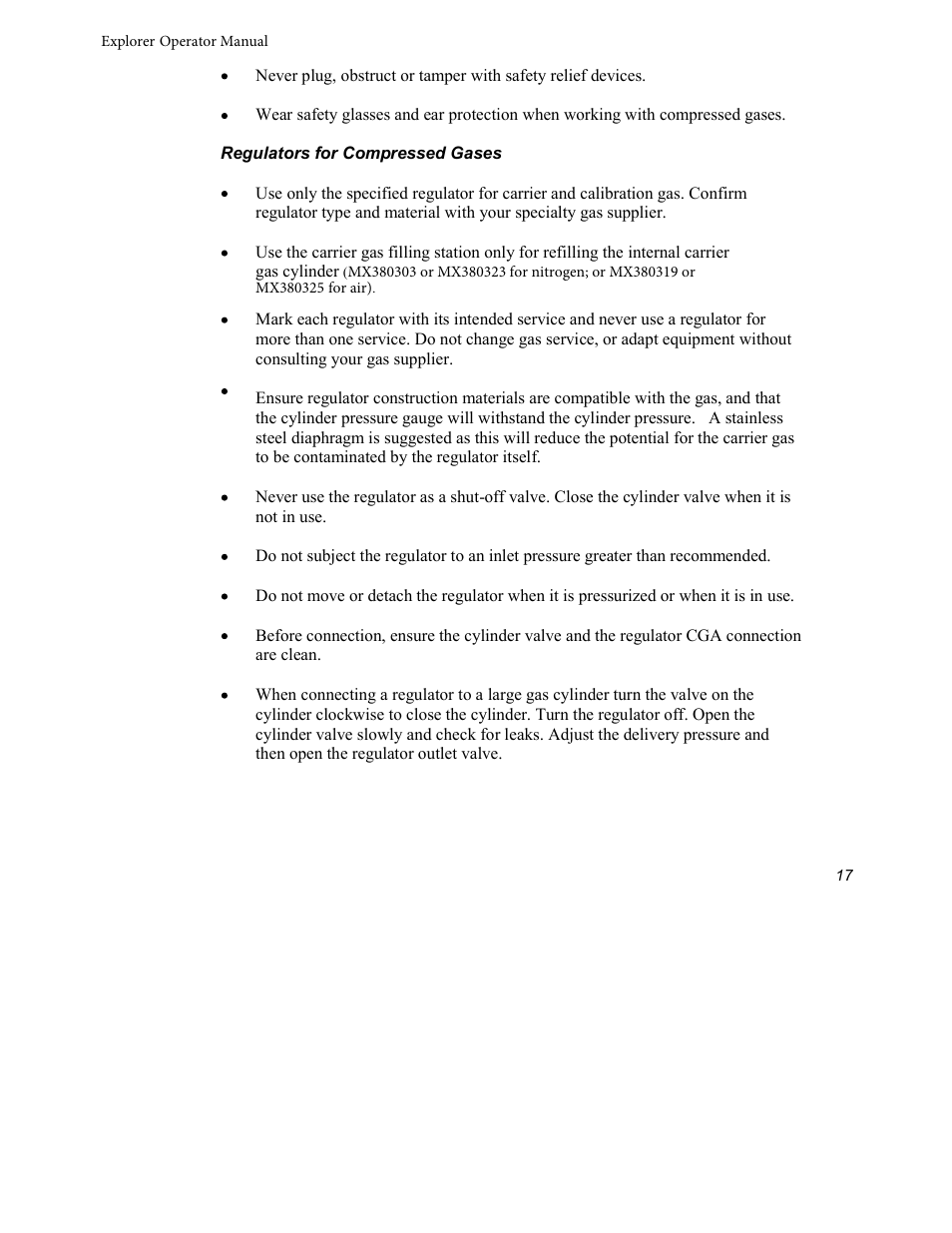 INFICON Explorer Portable Gas Chromatograph User Manual | Page 19 / 369