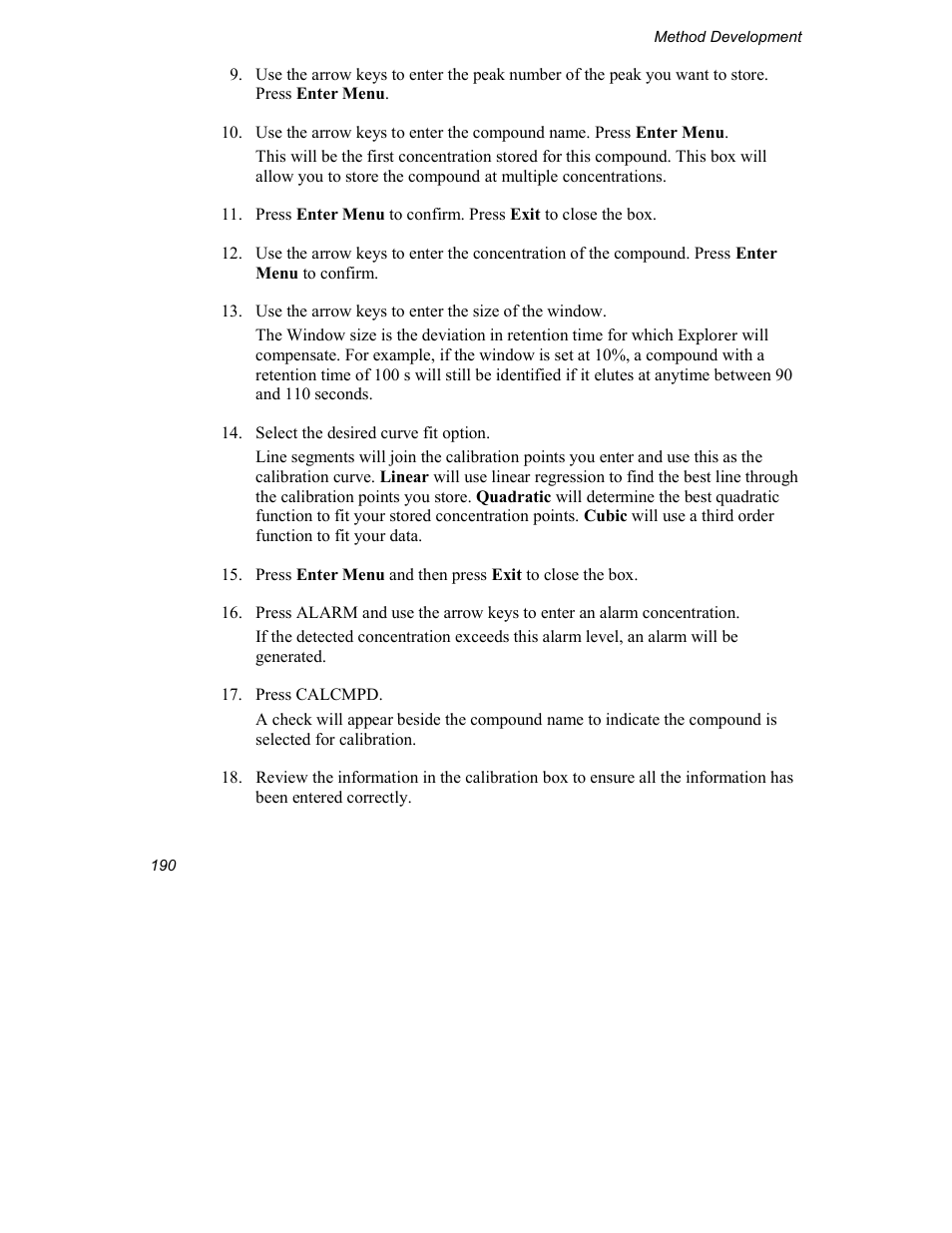 INFICON Explorer Portable Gas Chromatograph User Manual | Page 192 / 369