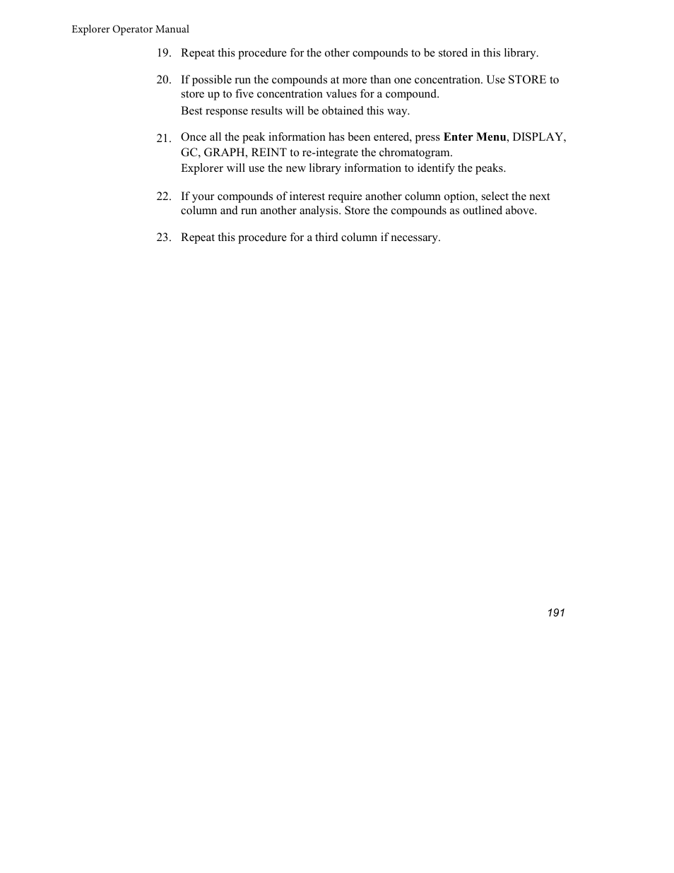 INFICON Explorer Portable Gas Chromatograph User Manual | Page 193 / 369