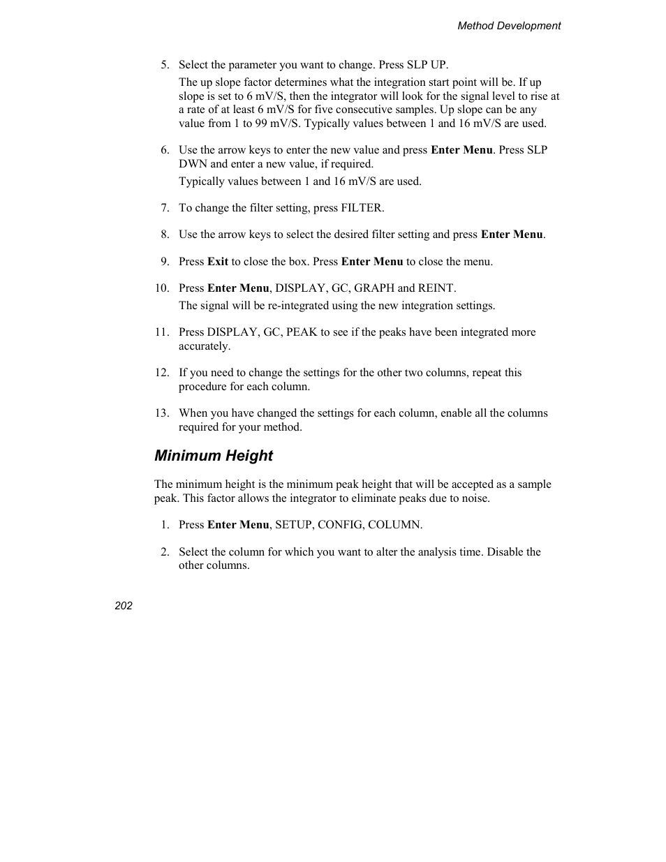 Minimum height | INFICON Explorer Portable Gas Chromatograph User Manual | Page 204 / 369