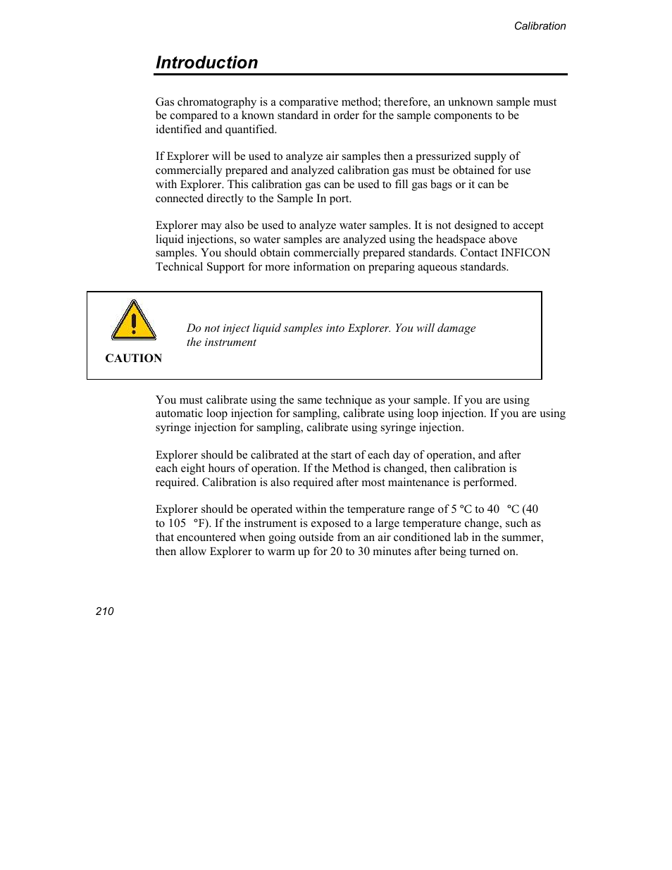 Introduction | INFICON Explorer Portable Gas Chromatograph User Manual | Page 212 / 369