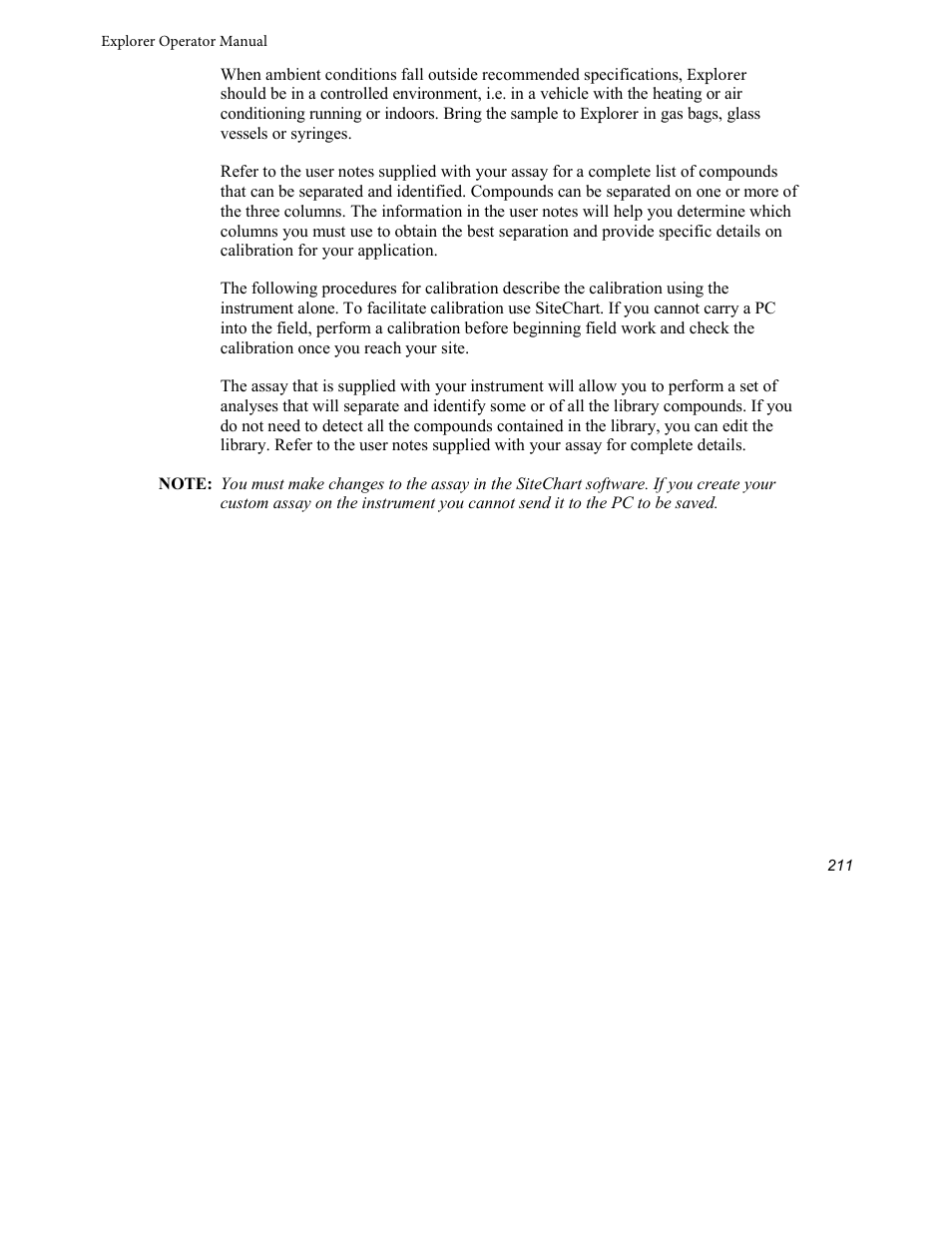 INFICON Explorer Portable Gas Chromatograph User Manual | Page 213 / 369