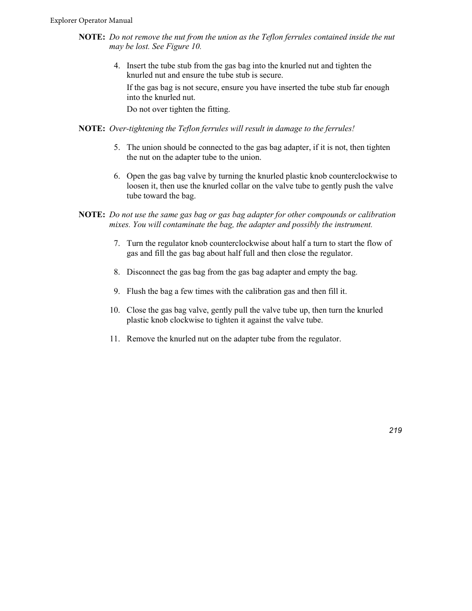 INFICON Explorer Portable Gas Chromatograph User Manual | Page 221 / 369