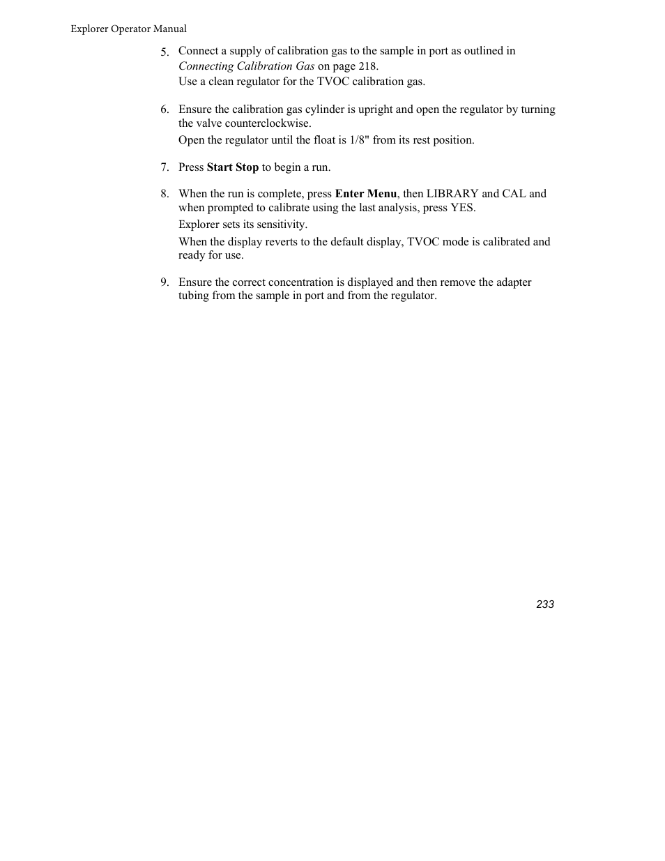 INFICON Explorer Portable Gas Chromatograph User Manual | Page 235 / 369