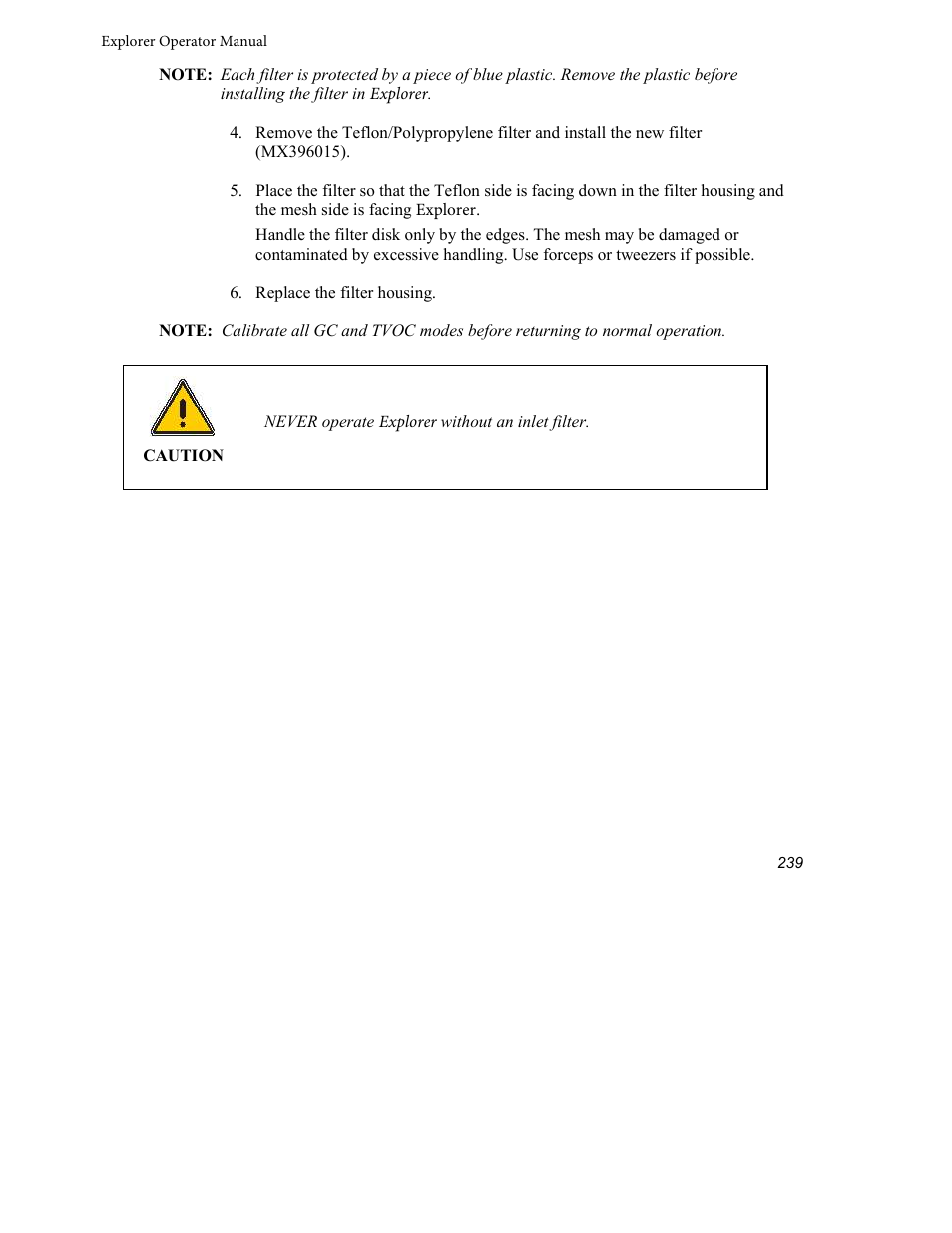 INFICON Explorer Portable Gas Chromatograph User Manual | Page 241 / 369