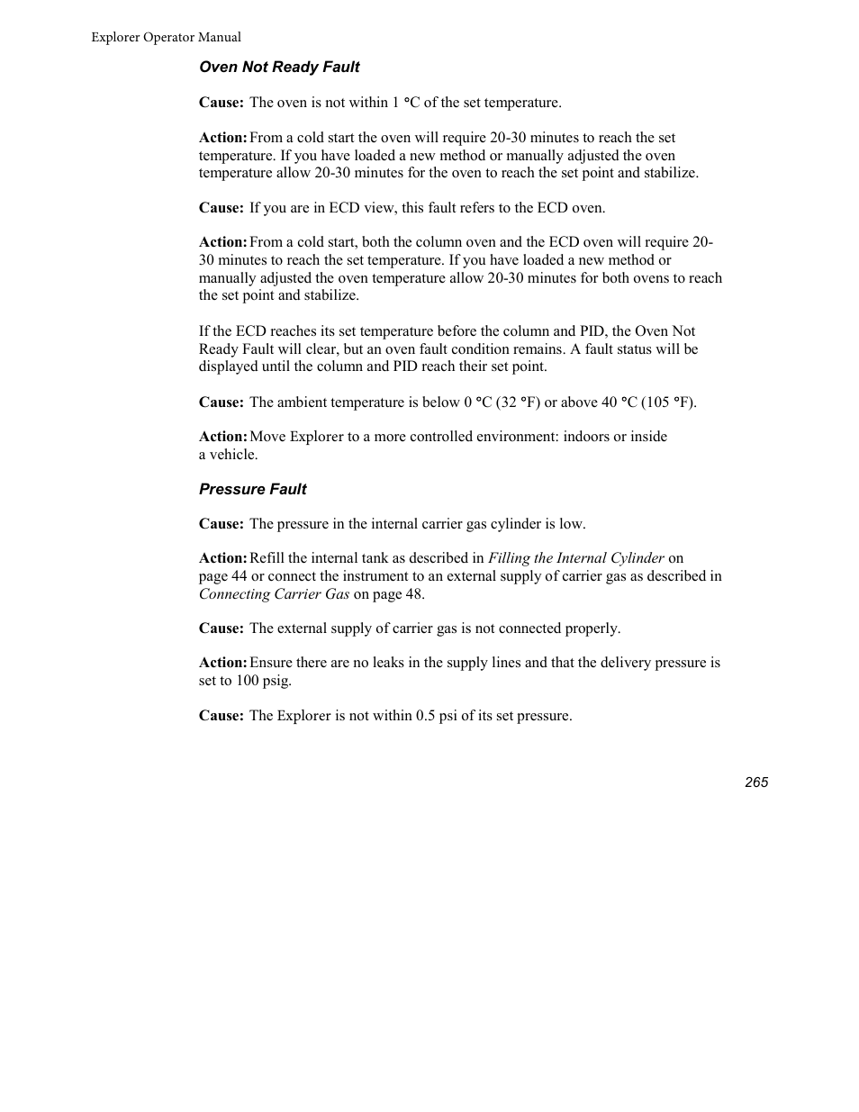 INFICON Explorer Portable Gas Chromatograph User Manual | Page 267 / 369