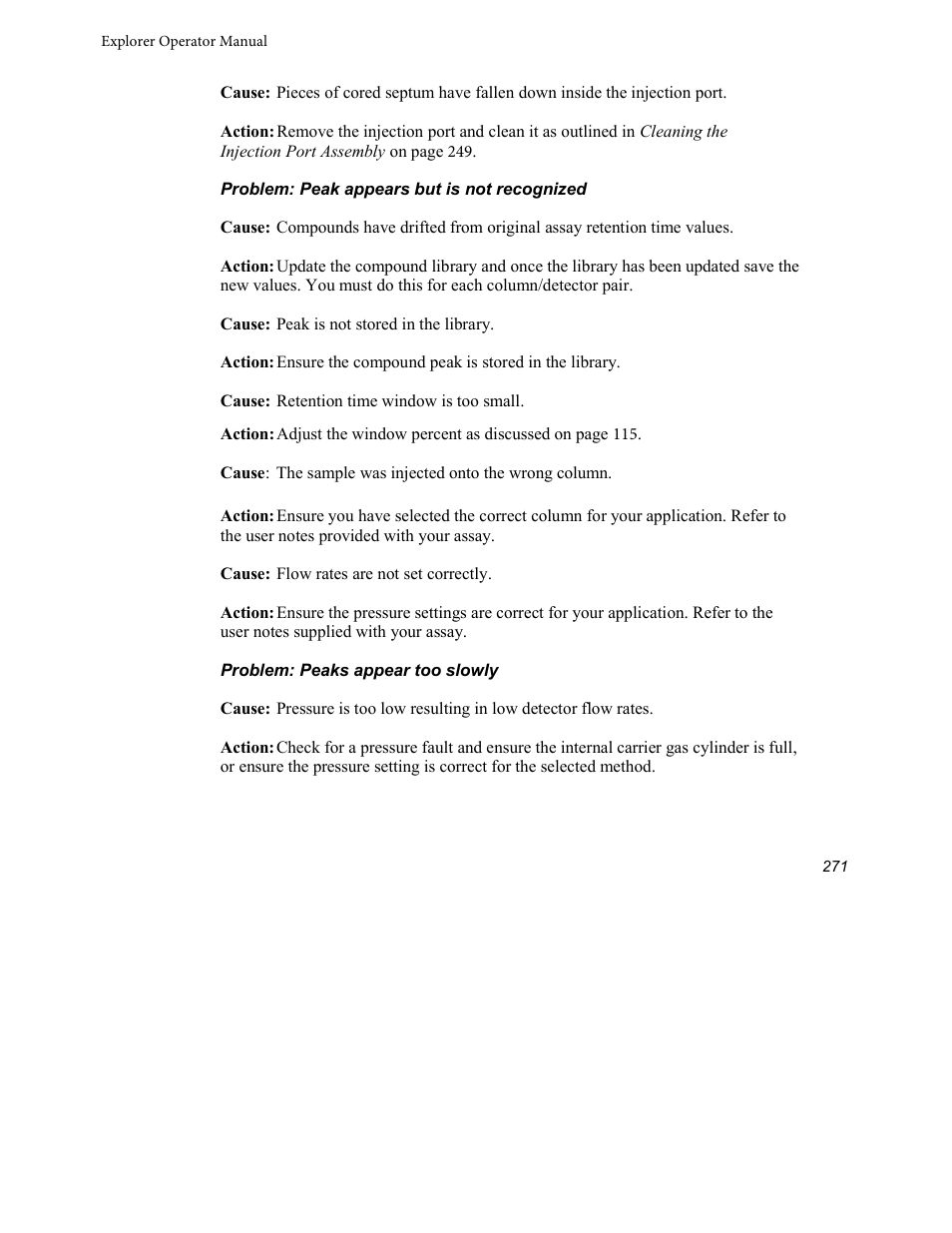 INFICON Explorer Portable Gas Chromatograph User Manual | Page 273 / 369