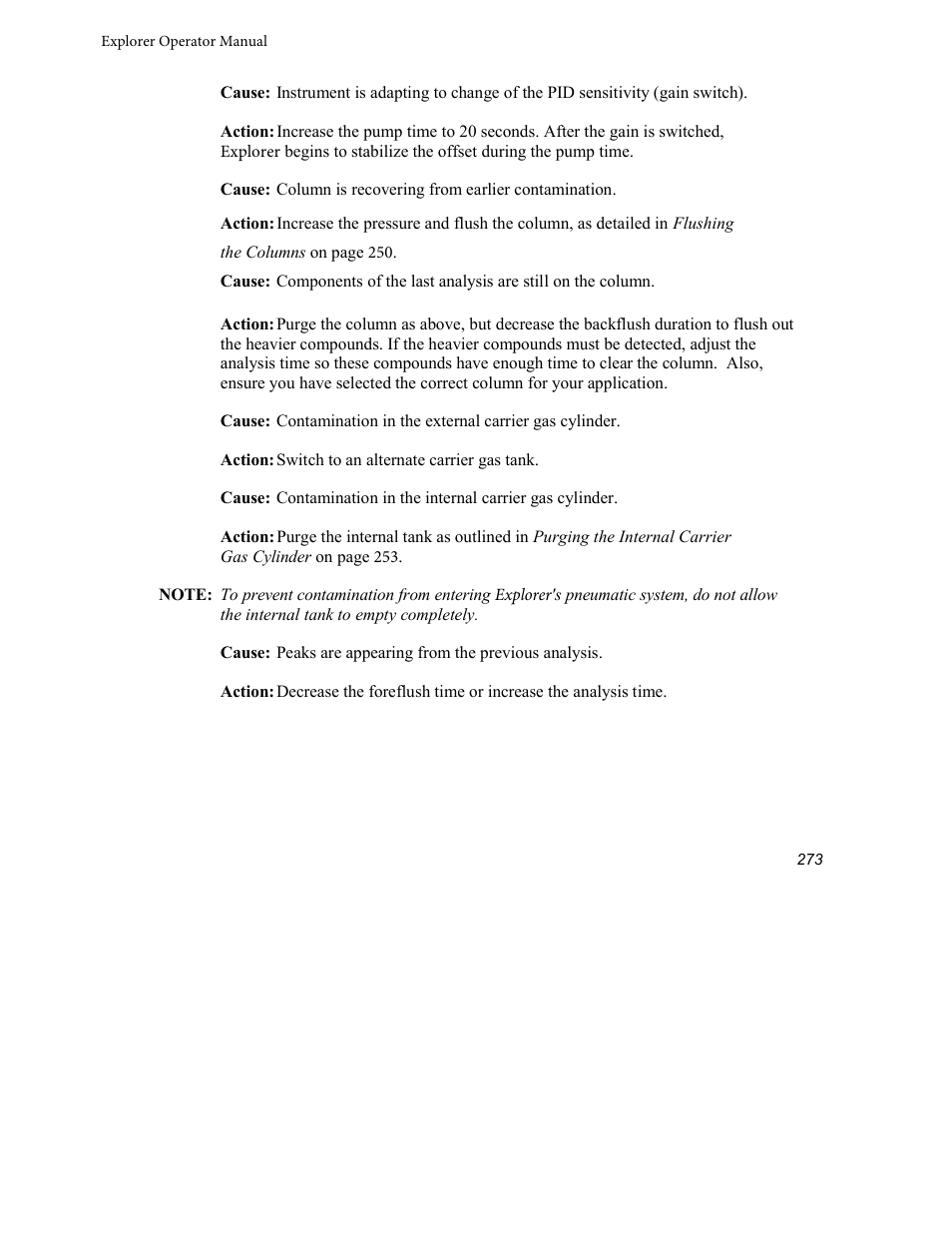 INFICON Explorer Portable Gas Chromatograph User Manual | Page 275 / 369