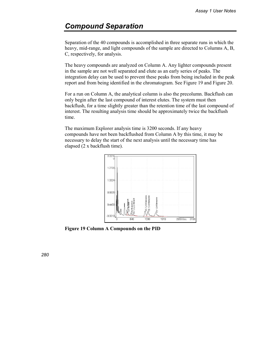 Compound separation | INFICON Explorer Portable Gas Chromatograph User Manual | Page 282 / 369