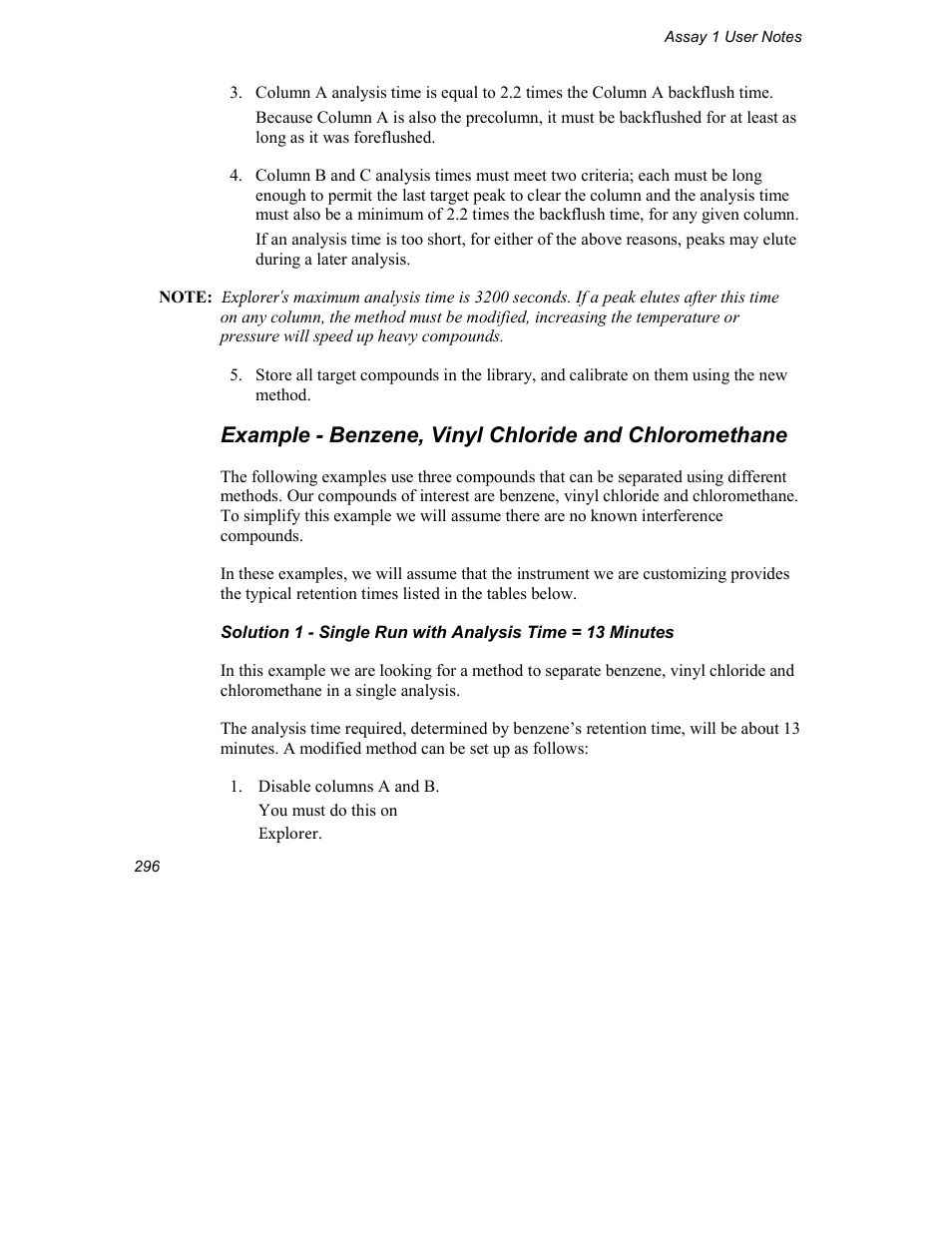 INFICON Explorer Portable Gas Chromatograph User Manual | Page 298 / 369