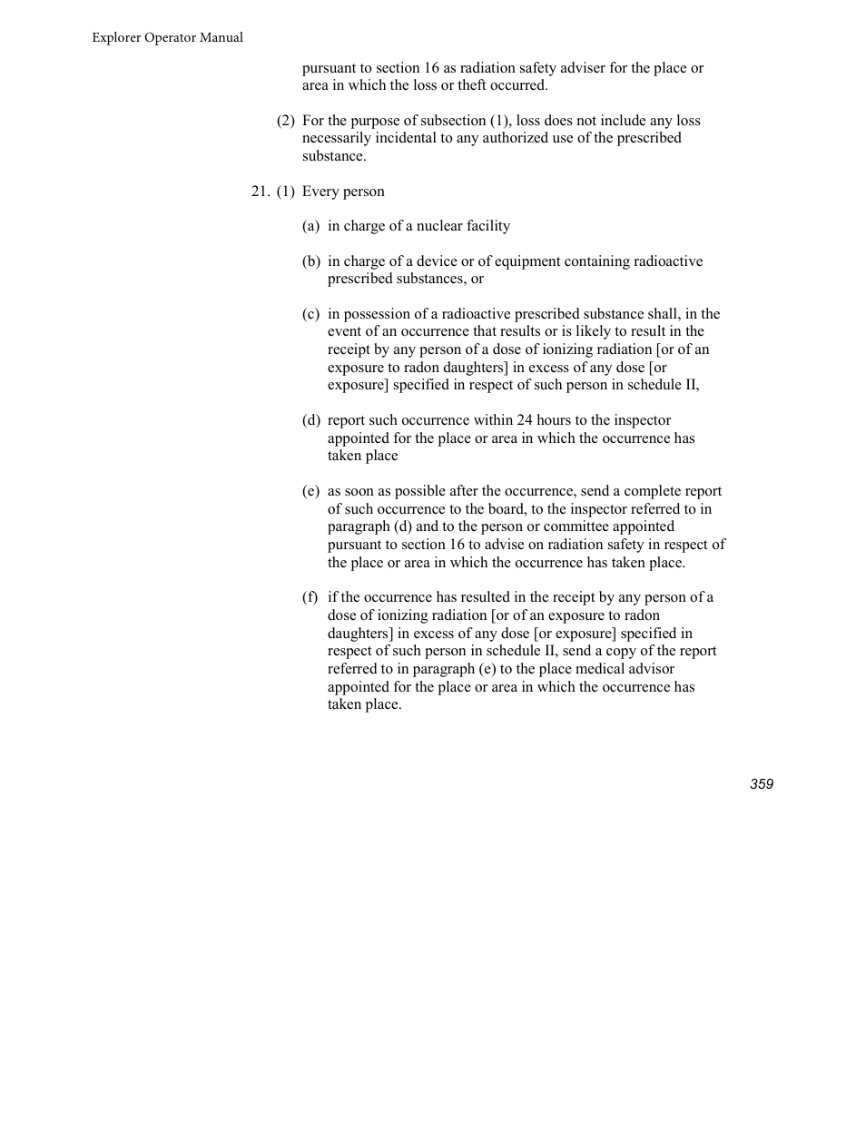 INFICON Explorer Portable Gas Chromatograph User Manual | Page 361 / 369