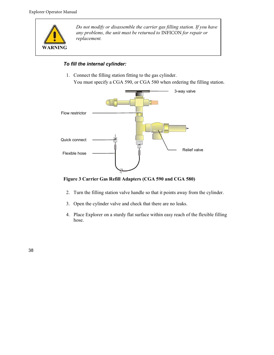 INFICON Explorer Portable Gas Chromatograph User Manual | Page 40 / 369