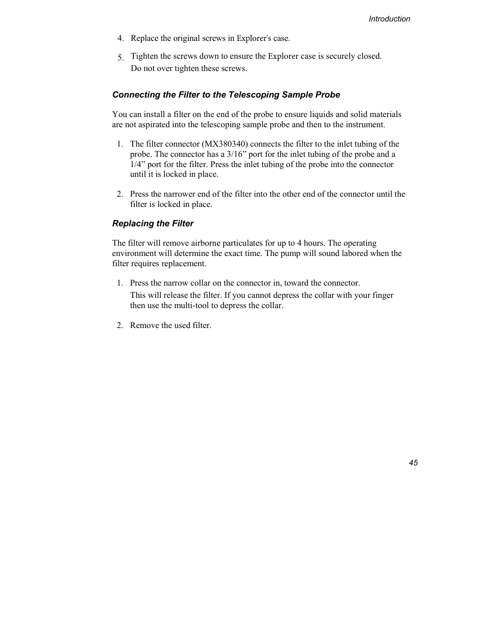 INFICON Explorer Portable Gas Chromatograph User Manual | Page 47 / 369