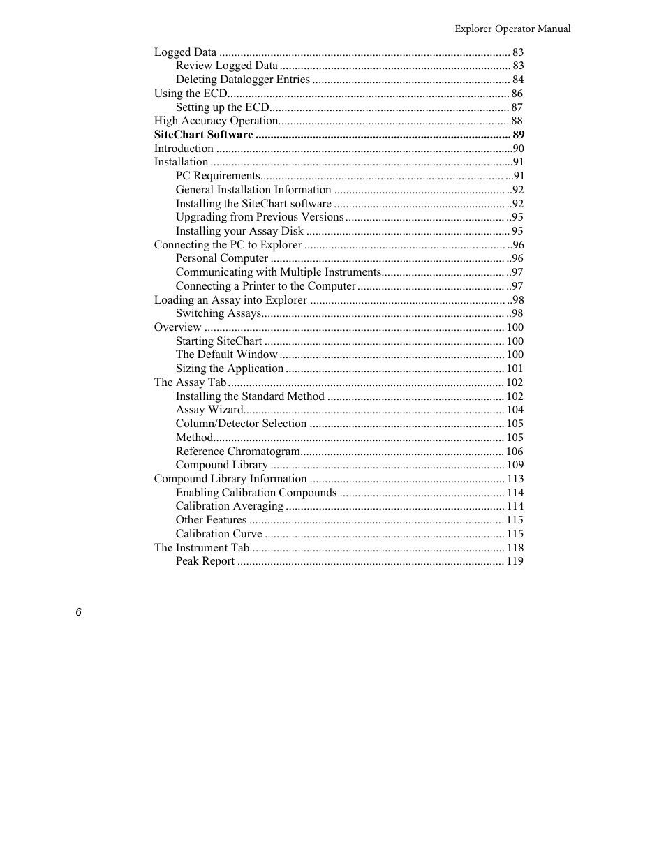 INFICON Explorer Portable Gas Chromatograph User Manual | Page 8 / 369