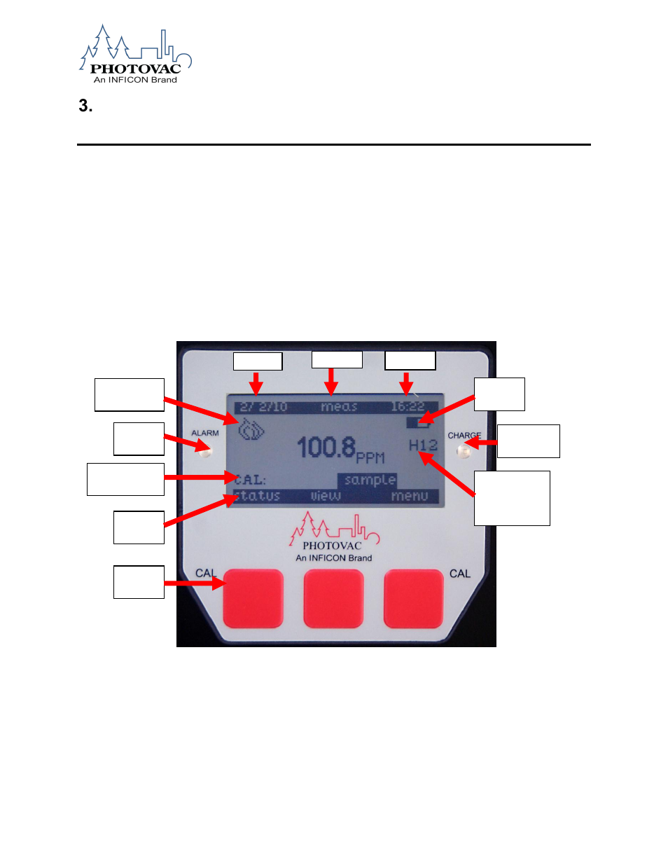 User functions, Display, Graphic display | INFICON MicroFID II Portable Flame Ionization Detector User Manual | Page 37 / 89