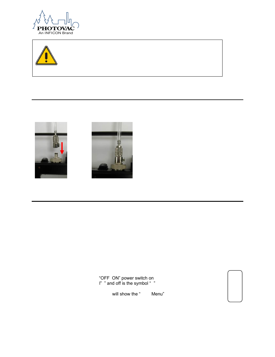 Attaching the ldarprobe to the datafid, Basic operating instructions | INFICON DataFID Portable Flame Ionization Detector for Leak Detection and Repair (LDAR) User Manual | Page 34 / 91