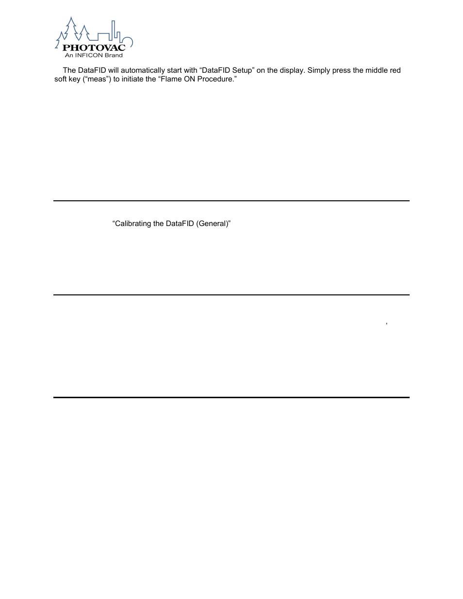 Calibration, Data communication, Method 21 operation | INFICON DataFID Portable Flame Ionization Detector for Leak Detection and Repair (LDAR) User Manual | Page 35 / 91