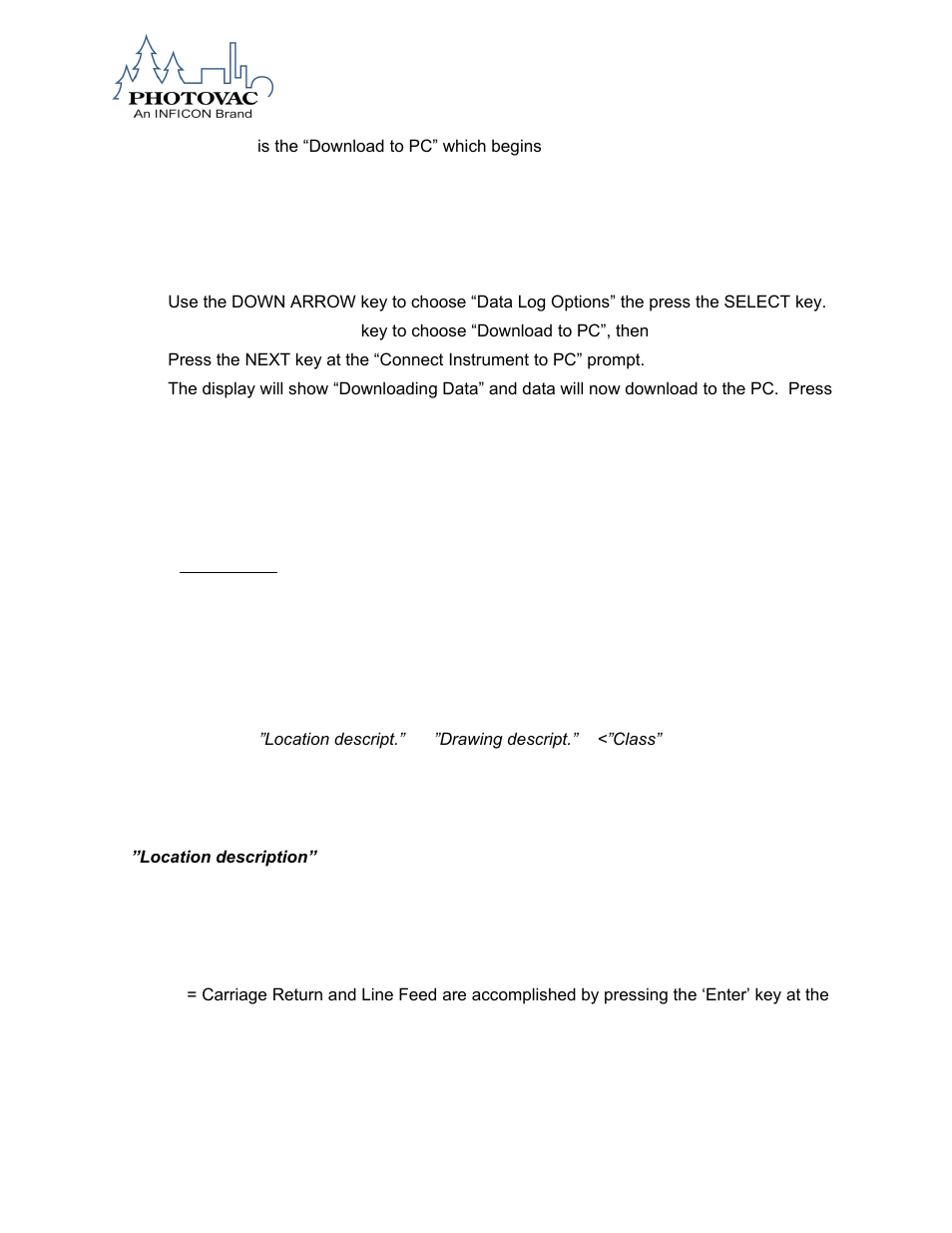 INFICON DataFID Portable Flame Ionization Detector for Leak Detection and Repair (LDAR) User Manual | Page 51 / 91