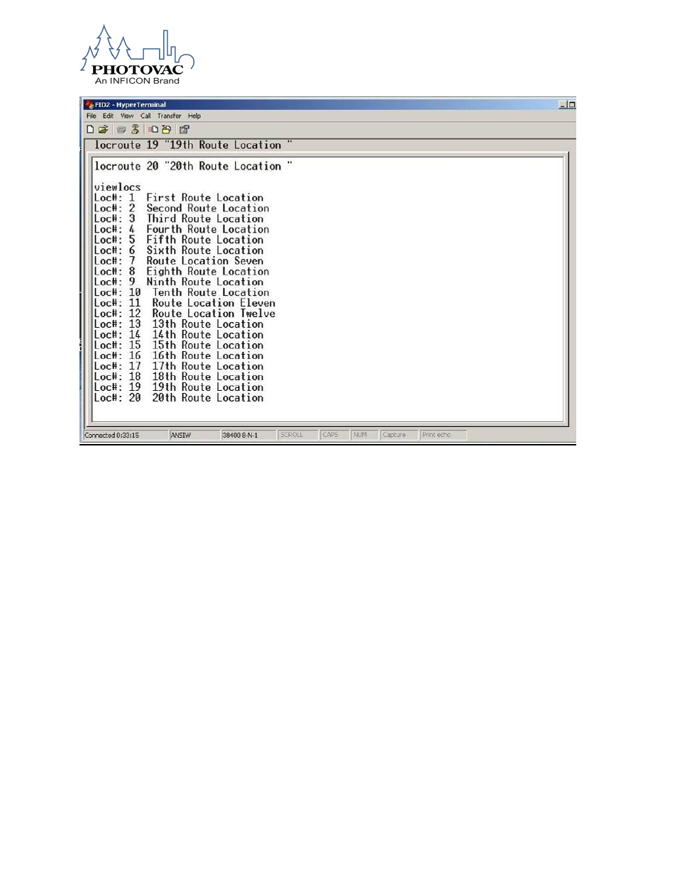 INFICON DataFID Portable Flame Ionization Detector for Leak Detection and Repair (LDAR) User Manual | Page 55 / 91