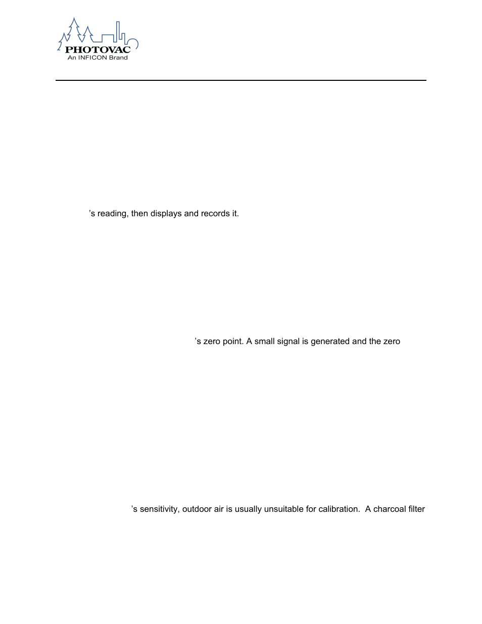 Datafid calibration, Calibration technical description | INFICON DataFID Portable Flame Ionization Detector for Leak Detection and Repair (LDAR) User Manual | Page 63 / 91