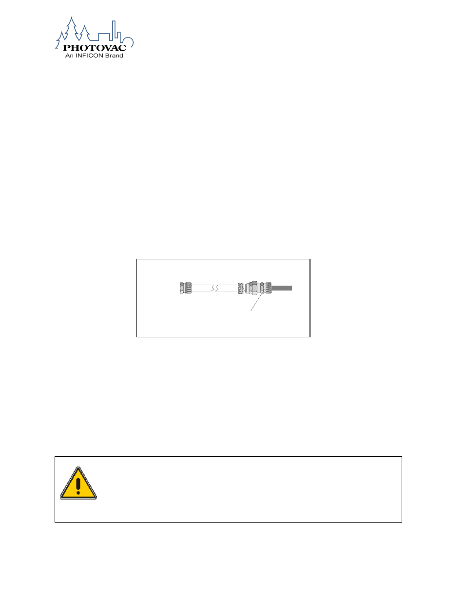 Warning | INFICON DataFID Portable Flame Ionization Detector for Leak Detection and Repair (LDAR) User Manual | Page 66 / 91