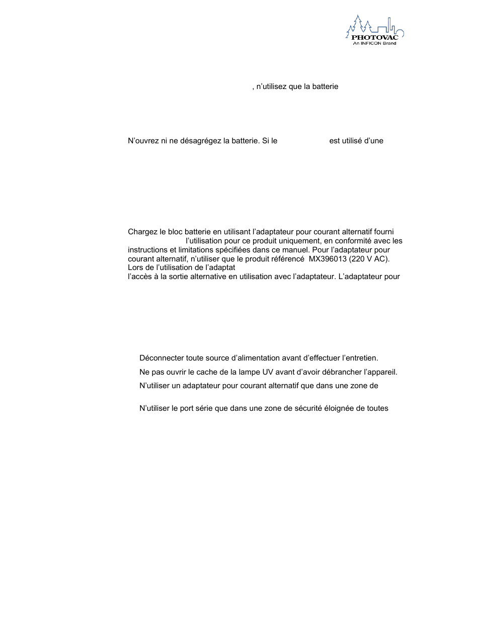 INFICON 2020ppbPRO Portable Photoionization Detector User Manual | Page 27 / 109