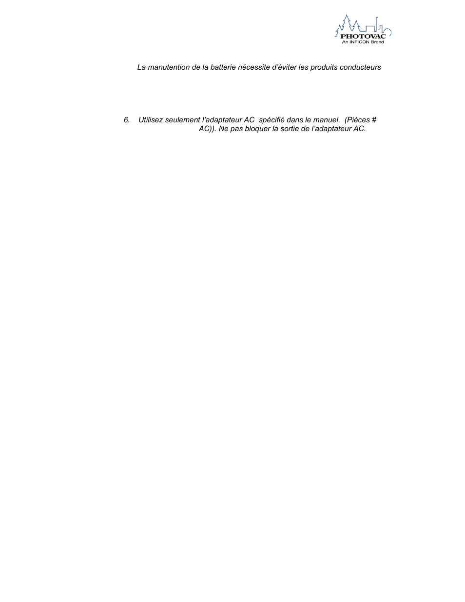 INFICON 2020ppbPRO Portable Photoionization Detector User Manual | Page 29 / 109