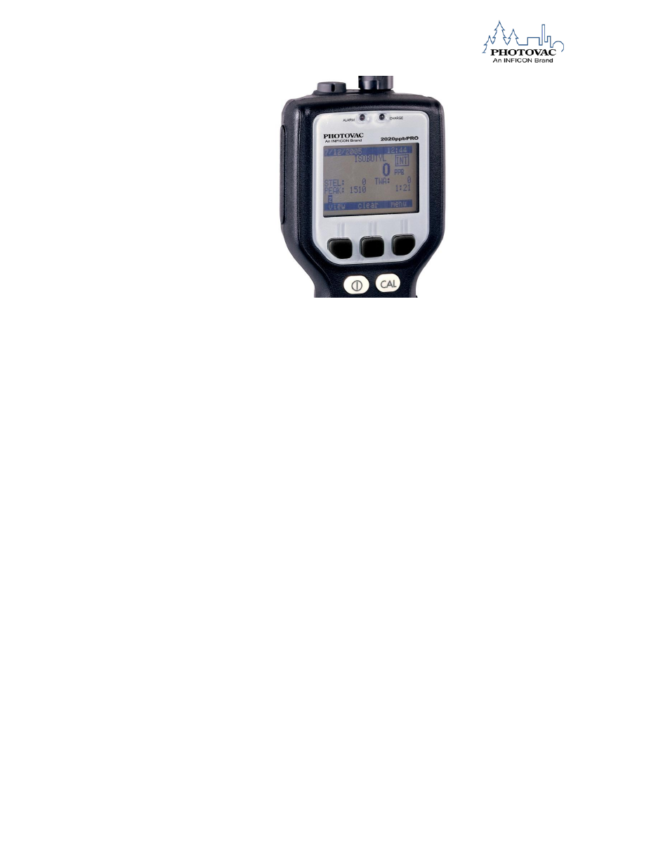 INFICON 2020ppbPRO Portable Photoionization Detector User Manual | Page 47 / 109