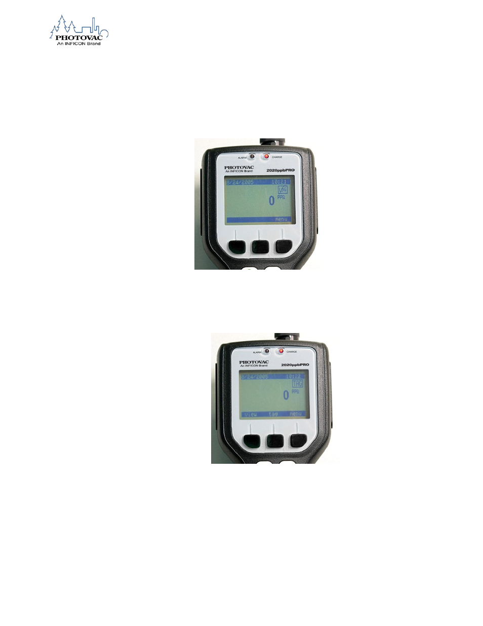 INFICON 2020ppbPRO Portable Photoionization Detector User Manual | Page 50 / 109